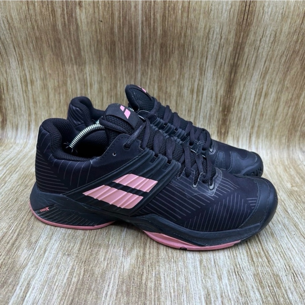 Babolat Propulse Fury All Court Women's Size 9 Black & Pink Tennis Pickleball